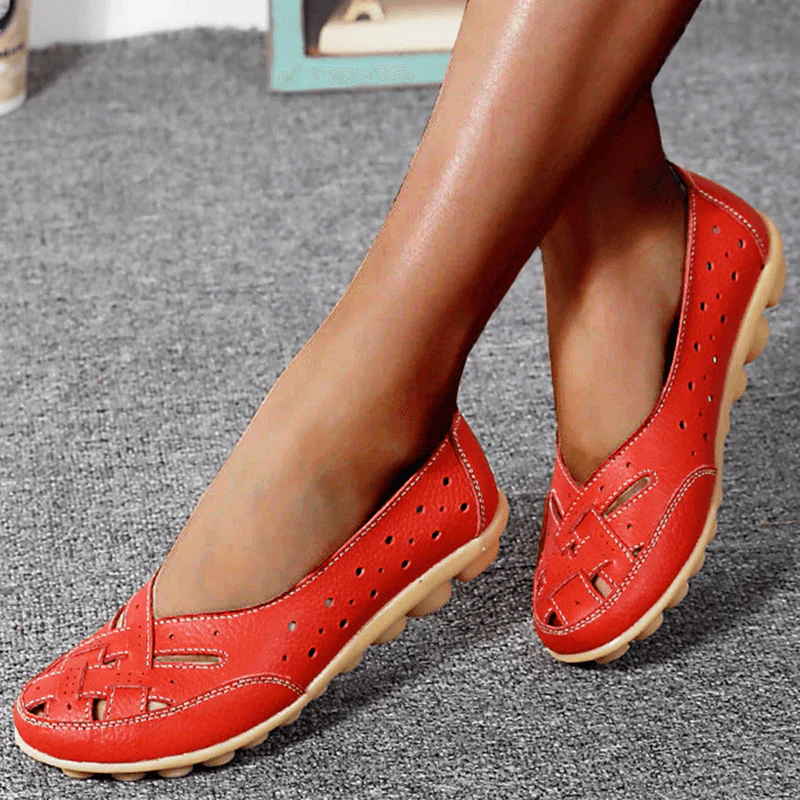 Orthopedic Loafers In Breathable Leather