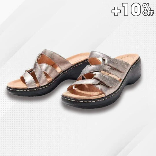 Ease Sandal – 2023 Soft Bottom Massage Orthopedic Wedge Slide Sandals