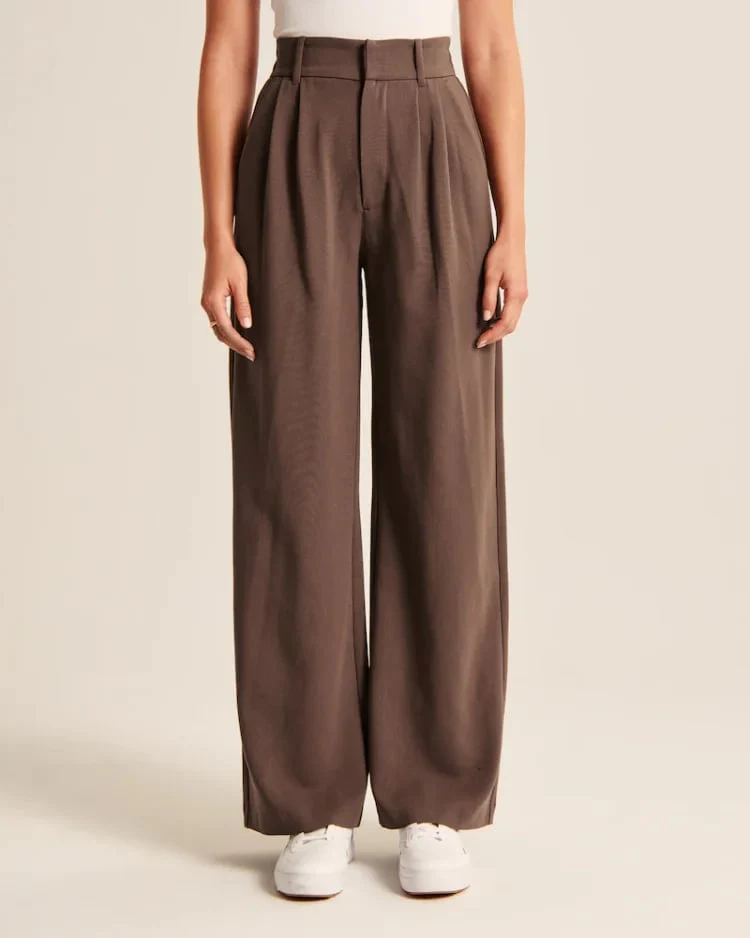 HIGH WAIST TAILORED WIDE LEG PANTS BUY 2 Free shipping