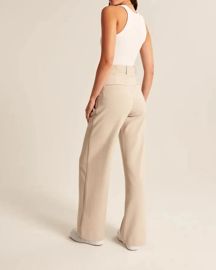 HIGH WAIST TAILORED WIDE LEG PANTS BUY 2 Free shipping