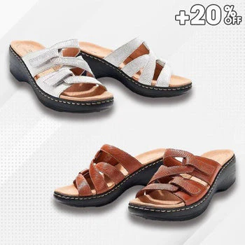 Ease Sandal – 2023 Soft Bottom Massage Orthopedic Wedge Slide Sandals