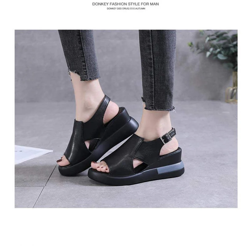 Ladies Fashion Platform Wedge Orthopedic Sandal BUY 2 FREE SHIPPING