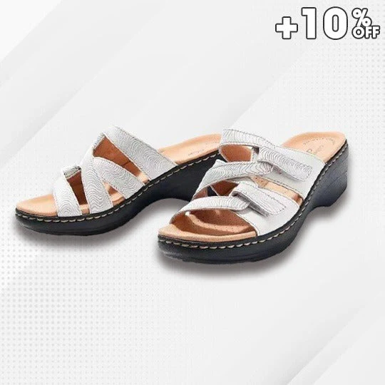 Ease Sandal – 2023 Soft Bottom Massage Orthopedic Wedge Slide Sandals