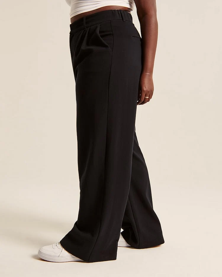 HIGH WAIST TAILORED WIDE LEG PANTS BUY 2 Free shipping